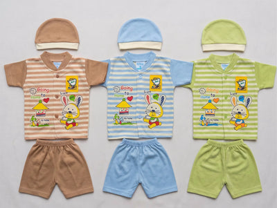 3-Pack Bunny Sets | The Best New Born Baby Rompers