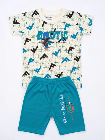 Teal Exotic Streetwear Set | Shop Baby Clothes Online