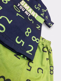 Navy Smart Numbers Set | Shop Toddler Boy Summer Sets