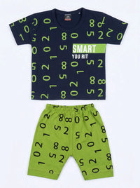 Navy Smart Numbers Set | Shop Toddler Boy Summer Sets