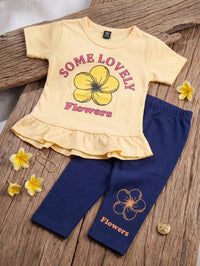Baby Girl 2-Piece Floral Outfit | Best Baby Clothes in Pakistan