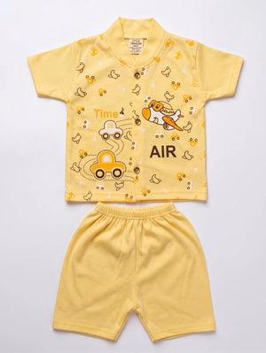 Little Yellow New Born Baby 2-Piece Outfit Set Romper