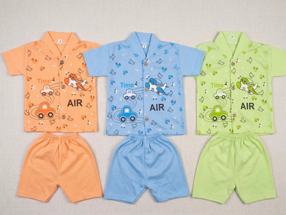 3-Pack Transport Baby Rompers | Baby Outfits