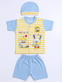 3-Pack Bunny "Going Home" 3-Piece Outfit Sets - Baby Outfits
