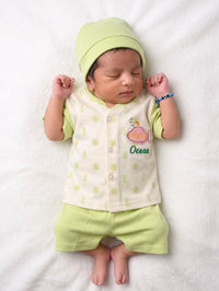 Green Romper Set | Best New Born Baby Clothes