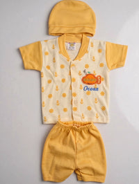 Yellow Nautical Set | Adorable Baby Clothes & Romper Pakistan
