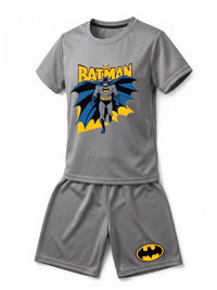 Grey Batman Set | Best Dry Fit Baby Clothes