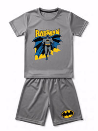 Grey Batman Set | Best Dry Fit Baby Clothes