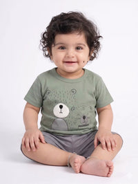 Green Tiger Set | Best Baby Boy Summer Outfits