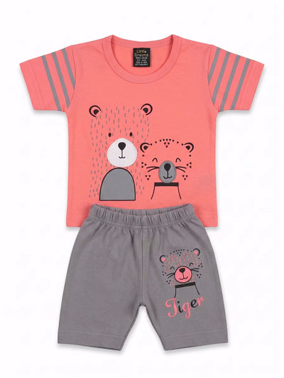 Coral Tiger Set | Shop Cute Baby Clothes Online