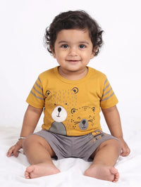 Mustard Tiger Set | Shop Best Toddler Boy Clothes