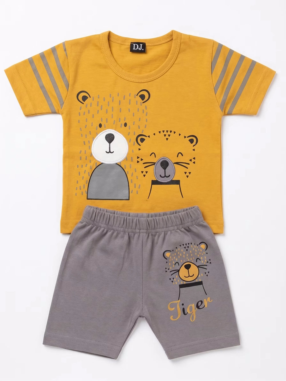 Mustard Tiger Set | Shop Best Toddler Boy Clothes
