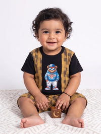 Mustard Ranger Bear Set | Shop Trendy Baby Clothes