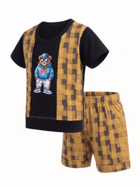 Mustard Ranger Bear Set | Shop Trendy Baby Clothes