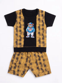 Mustard Ranger Bear Set | Shop Trendy Baby Clothes