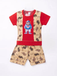 Red Ranger Bear Set | Shop Cool Baby Boy Clothes