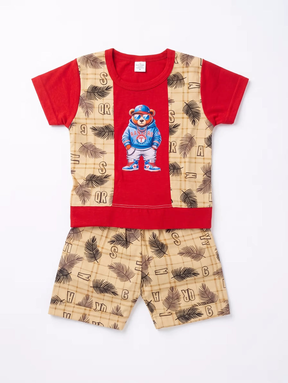 Red Ranger Bear Set | Shop Cool Baby Boy Clothes