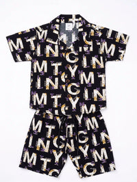 Black Alphabet Set | Buy Baby Boy Clothes Online